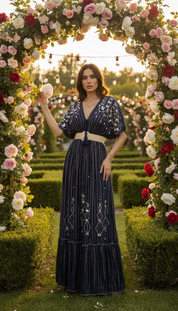 Robe longue Moonlit Garden