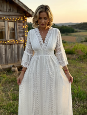 Sage Lace Dress