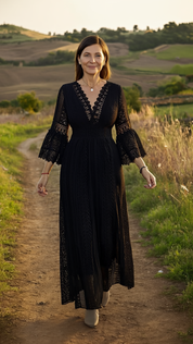 Sage Lace Dress