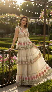 Robe longue Garden Whispers