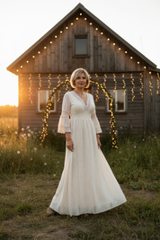 Sage Lace Dress