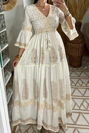 Boho Bloom Maxi Dress