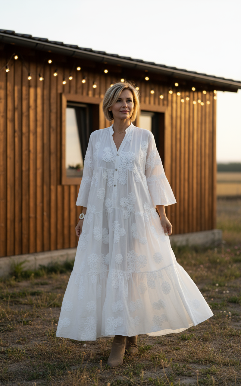 Moonlight Bloom Dress