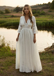 Sage Lace Dress