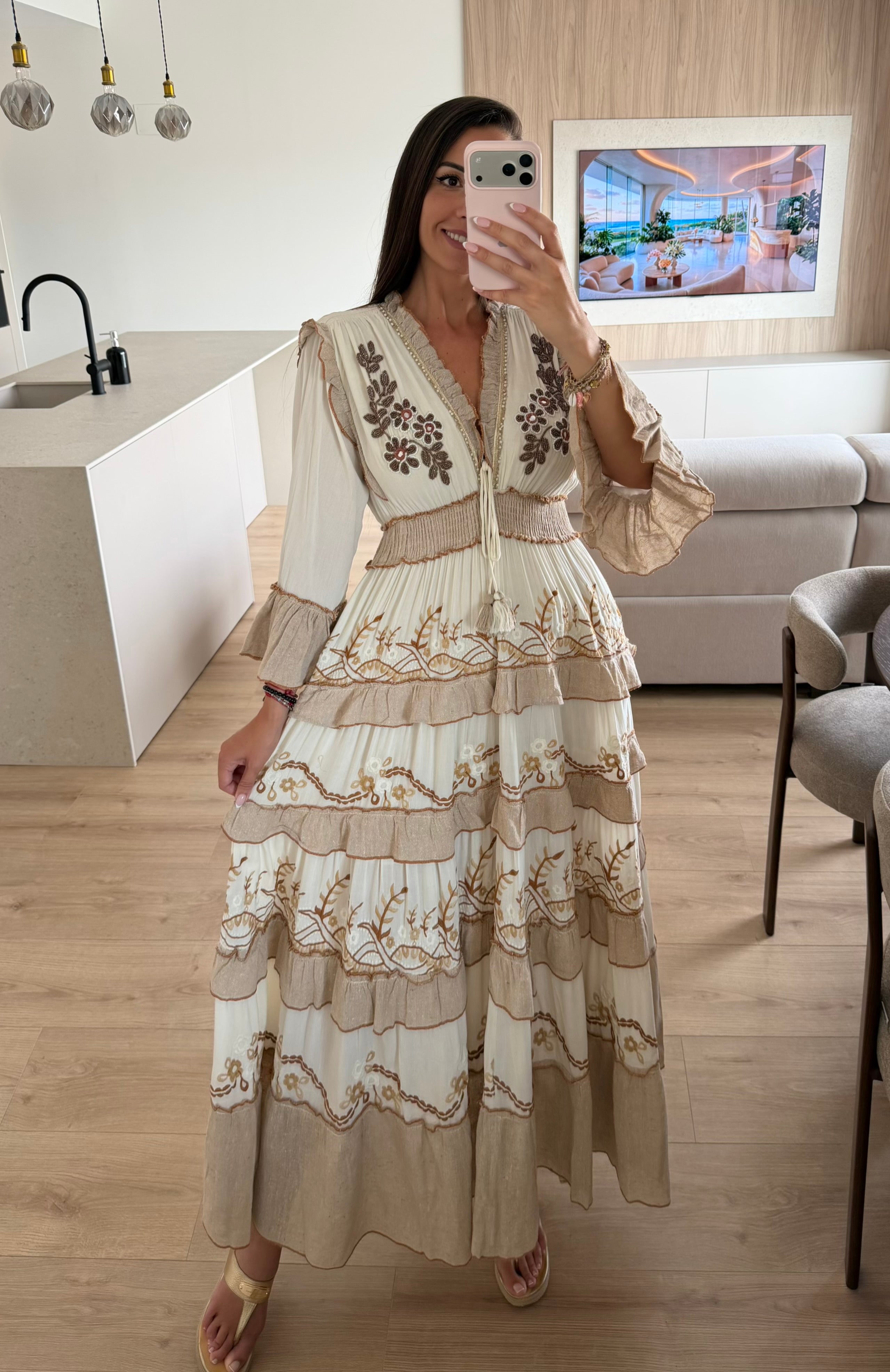 Amara Boho Maxi Dress