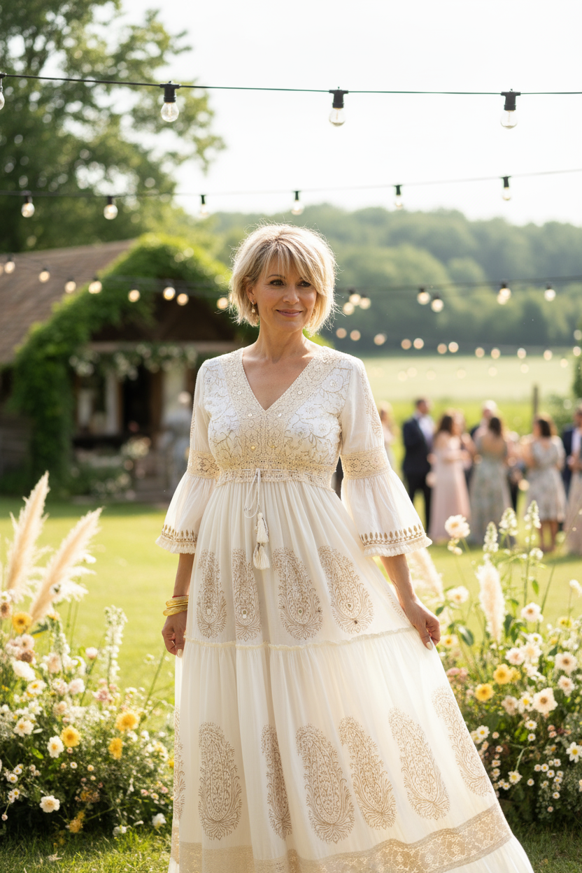 Boho Bloom Maxi Dress