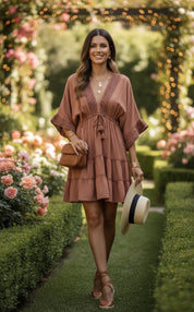Blush Garden Mini Dress
