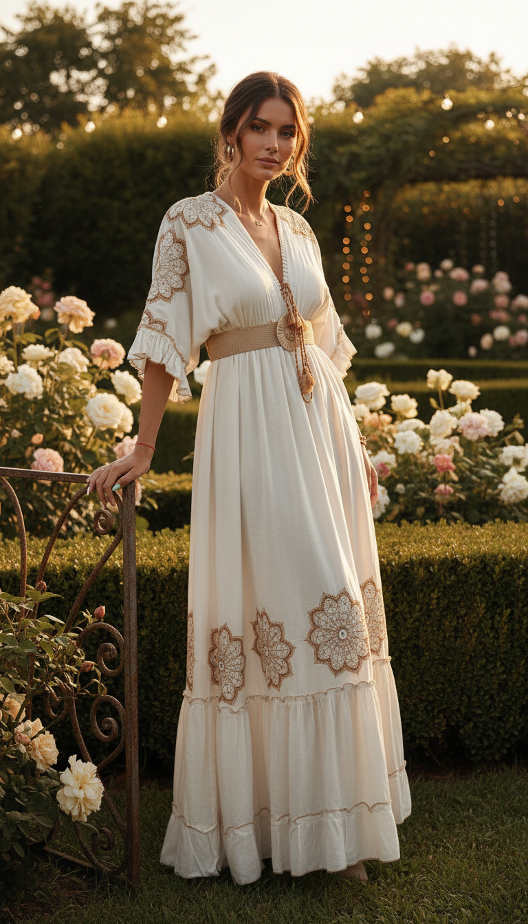 Robe longue Mandala