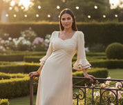 Beige Boho Maxi Dress