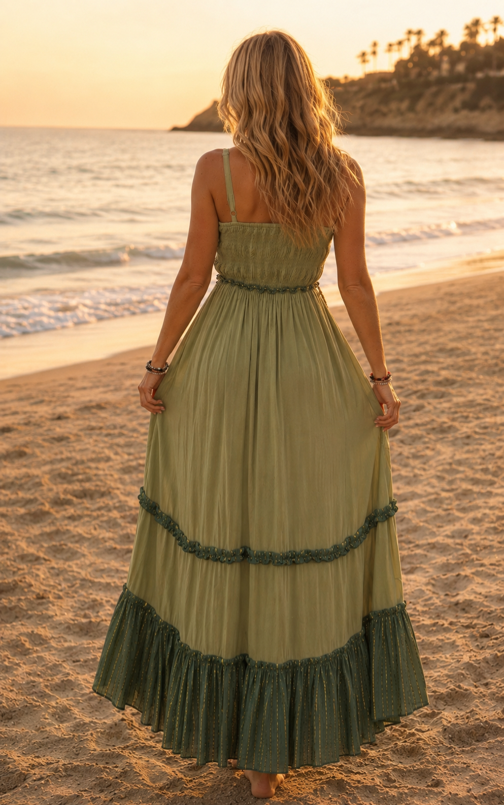 Robe longue Celestial Bloom