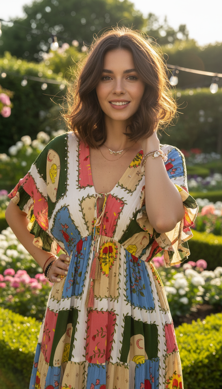 Rainbow Soul Mini Dress