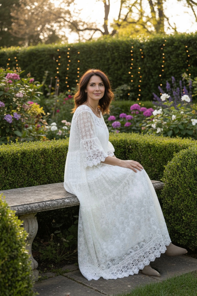 Whispering Lace Dress