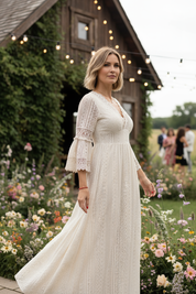 Sage Lace Dress