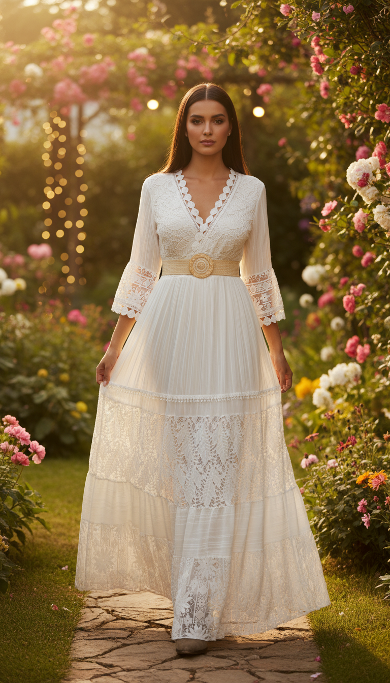 Pure Boho Lace Dress