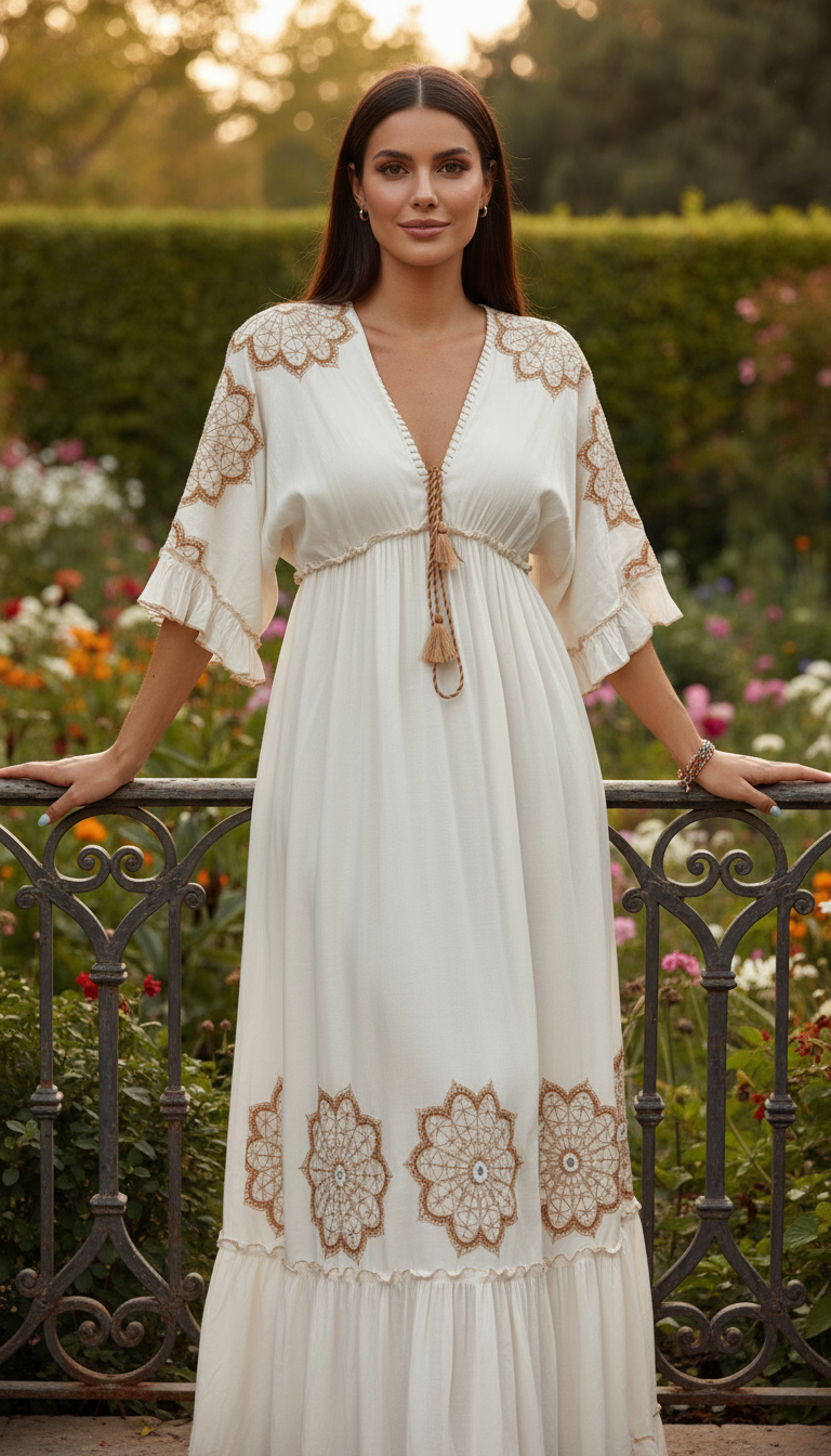 Robe longue Mandala