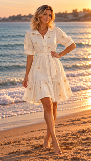 Artisanal Beauty Mini Dress