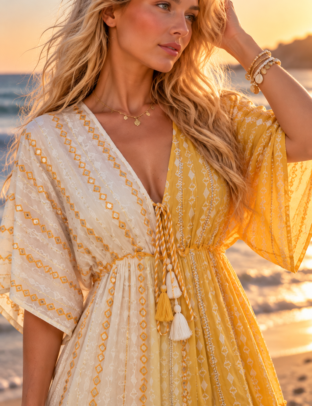 Blush Meadow Maxi Dress