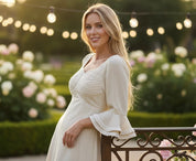 Beige Boho Maxi Dress