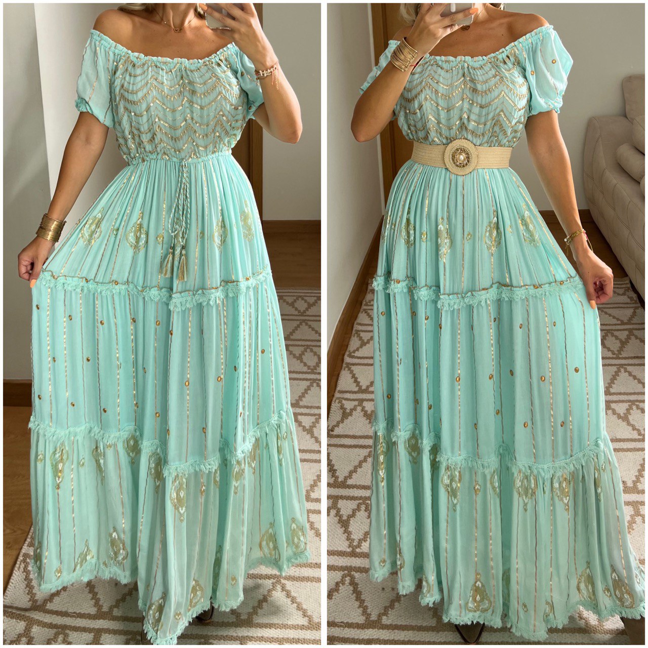 Bohemian Maxi Elegant Dress