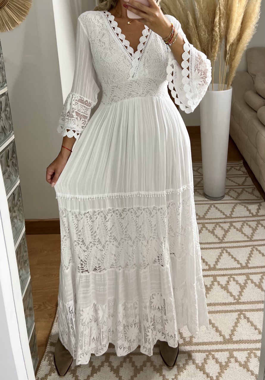 Pure Bohemia White dress