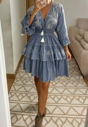 Mini Denim boho