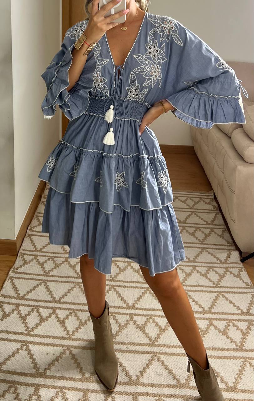 Mini Denim boho