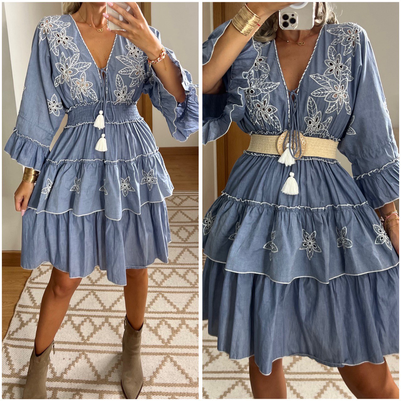 Mini Denim boho