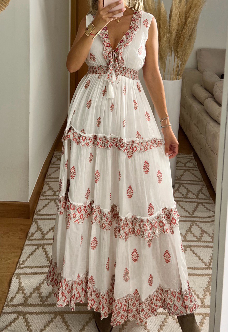 Hidden Moon Maxi Dress