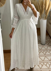 Lace Maxi Bohemian Dress