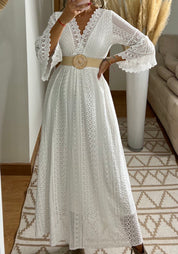 Lace Maxi Bohemian Dress