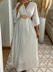 Lace Maxi Bohemian Dress