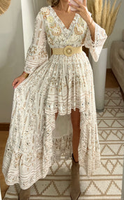 Spectacular Asymmetric Bohemian Dress