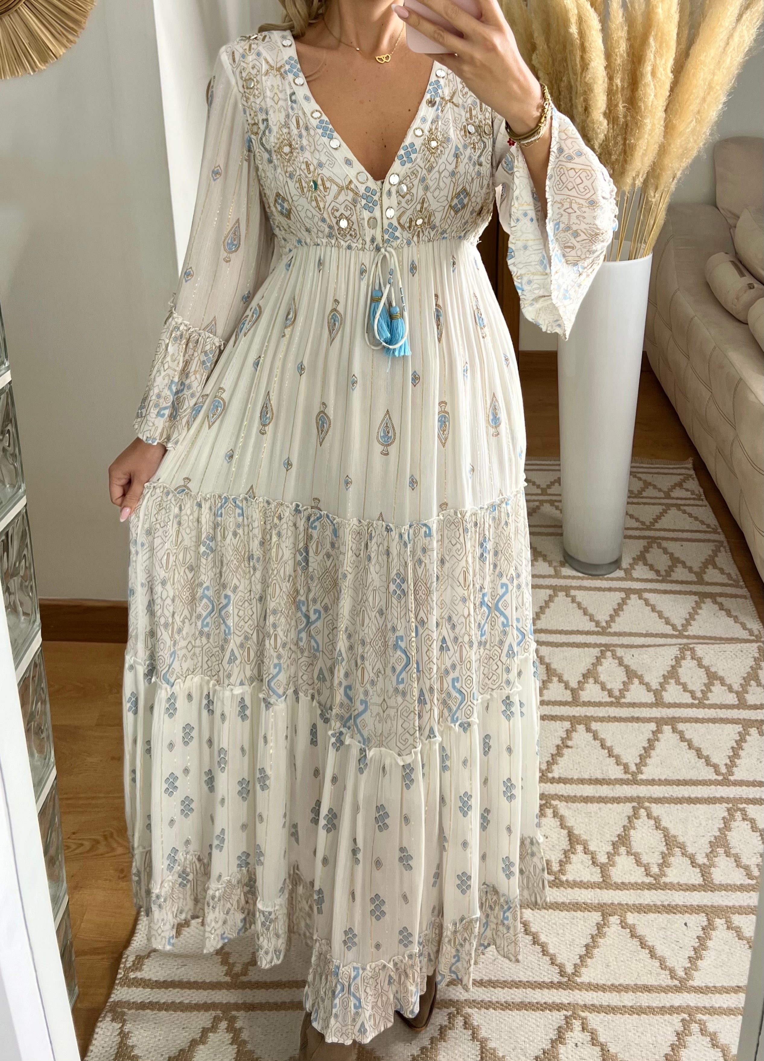 Floral Haven Boho dress