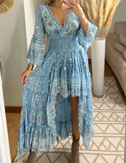 Spectacular Asymmetric Bohemian Dress