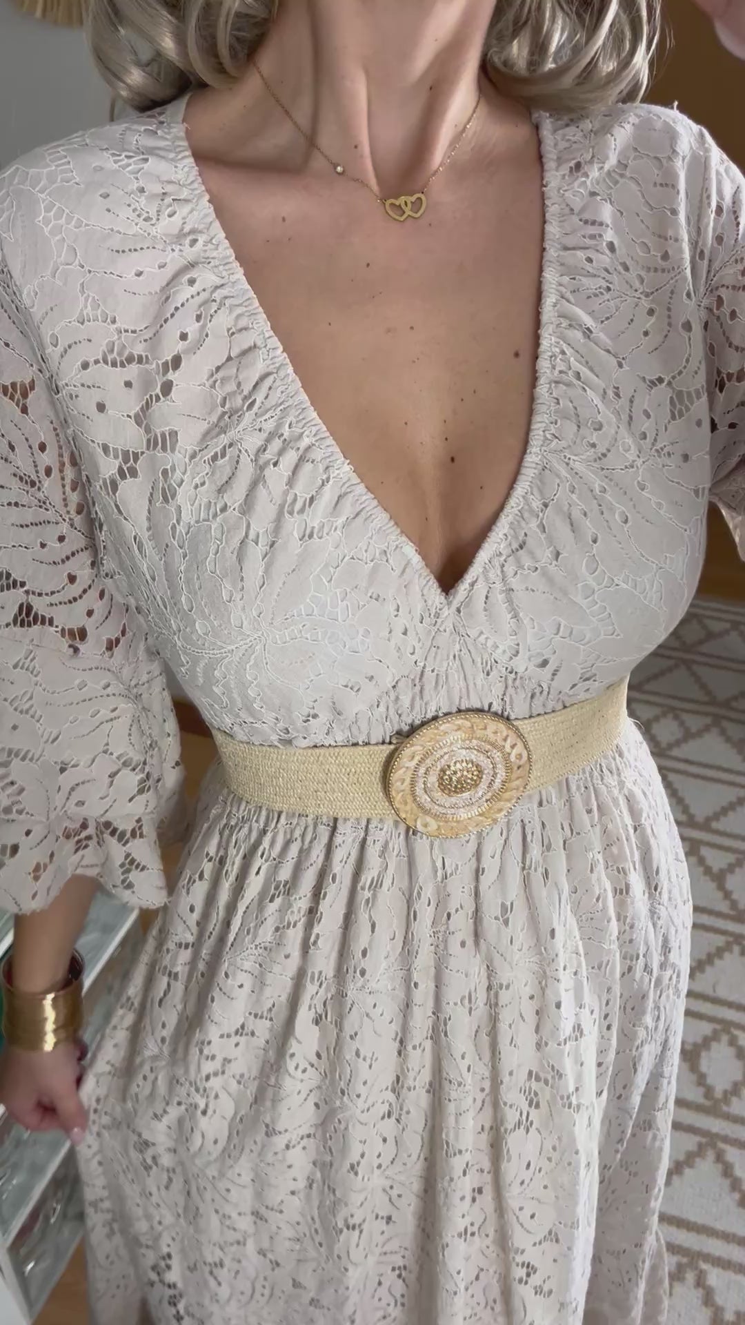 Ethereal Lace Gown