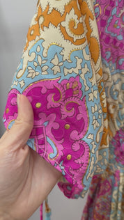 Seidenkleid „Himmlische Blüte“