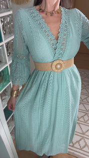 Lace Maxi Bohemian Dress