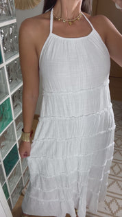 Daisy White Dress