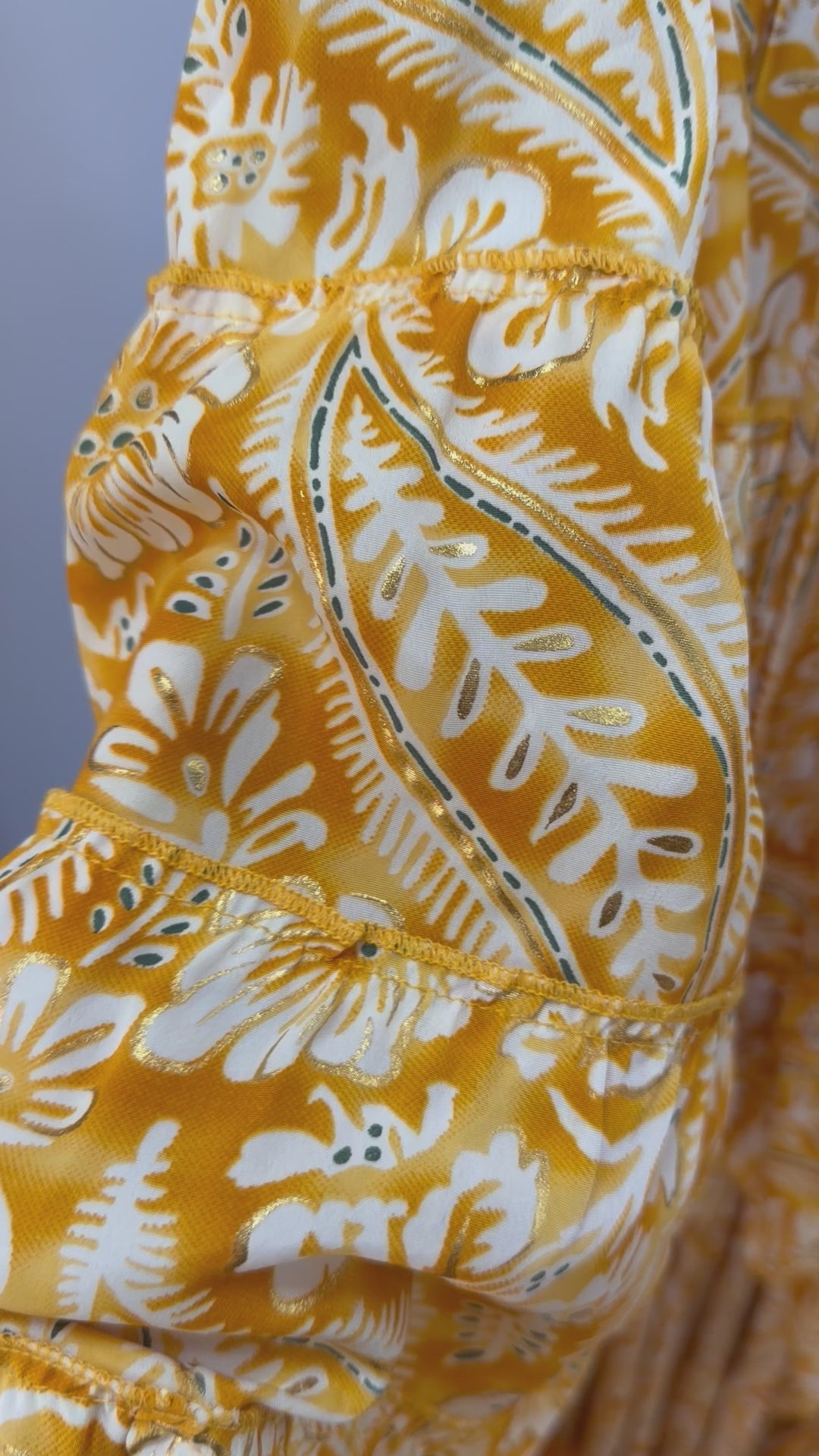 Gardenia Seidenkleid