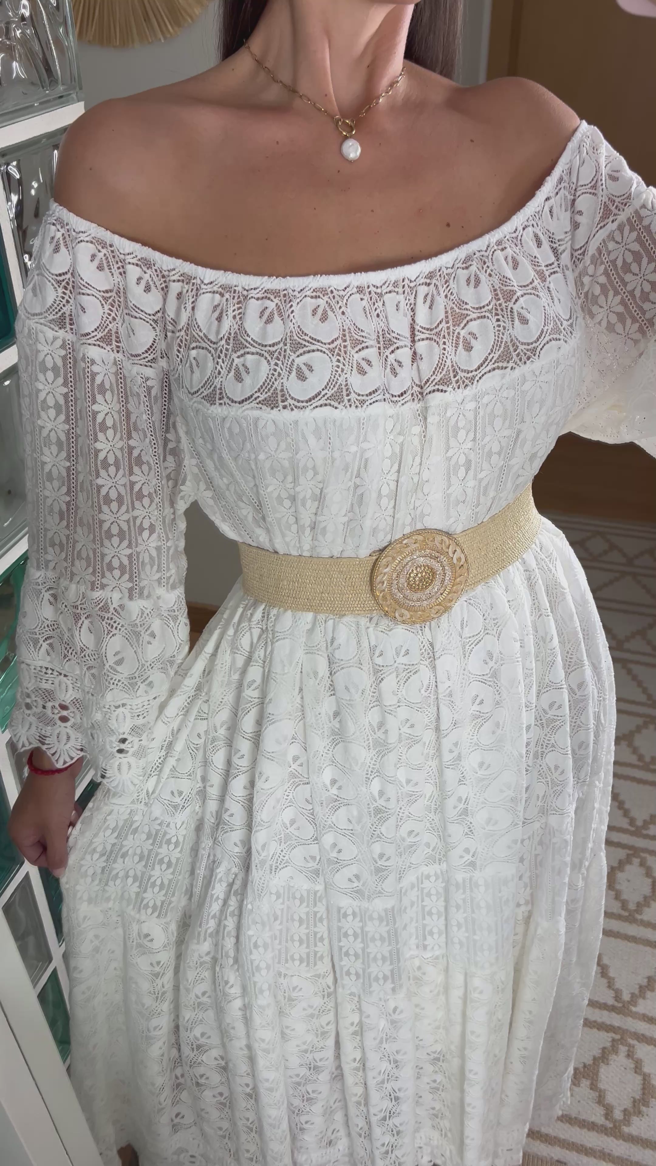 Whispering Lace Dress