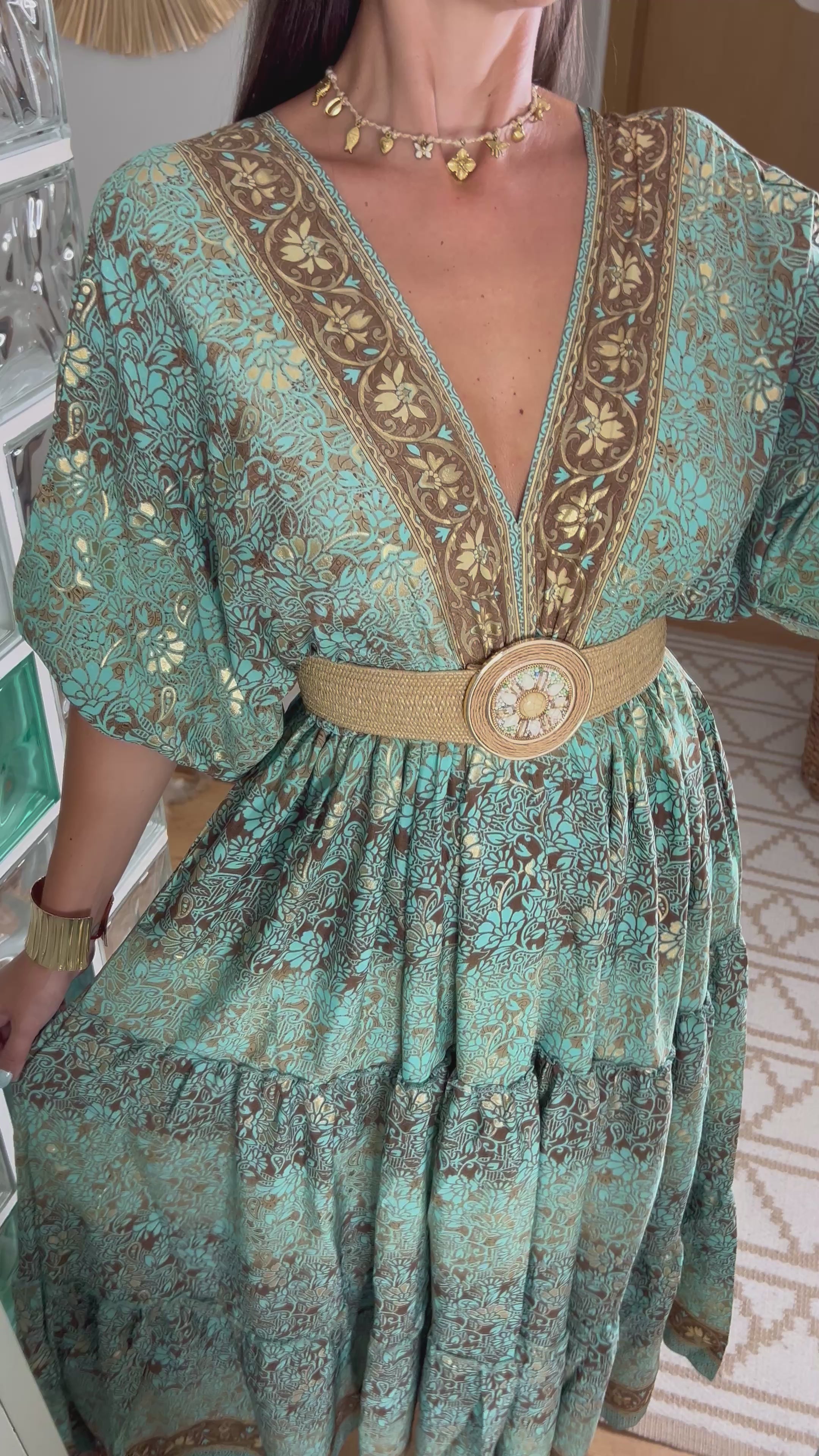 Mindra Silk Dress