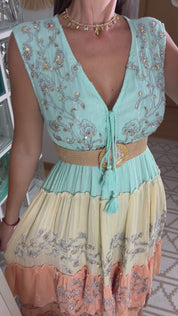 Sunset Boho Maxi Dress