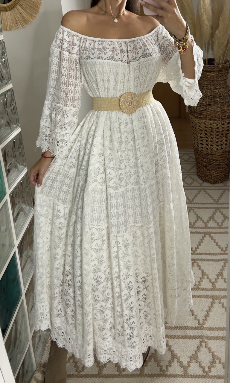 Whispering Lace Dress