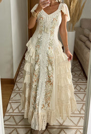 Boho Western Maxi Dress