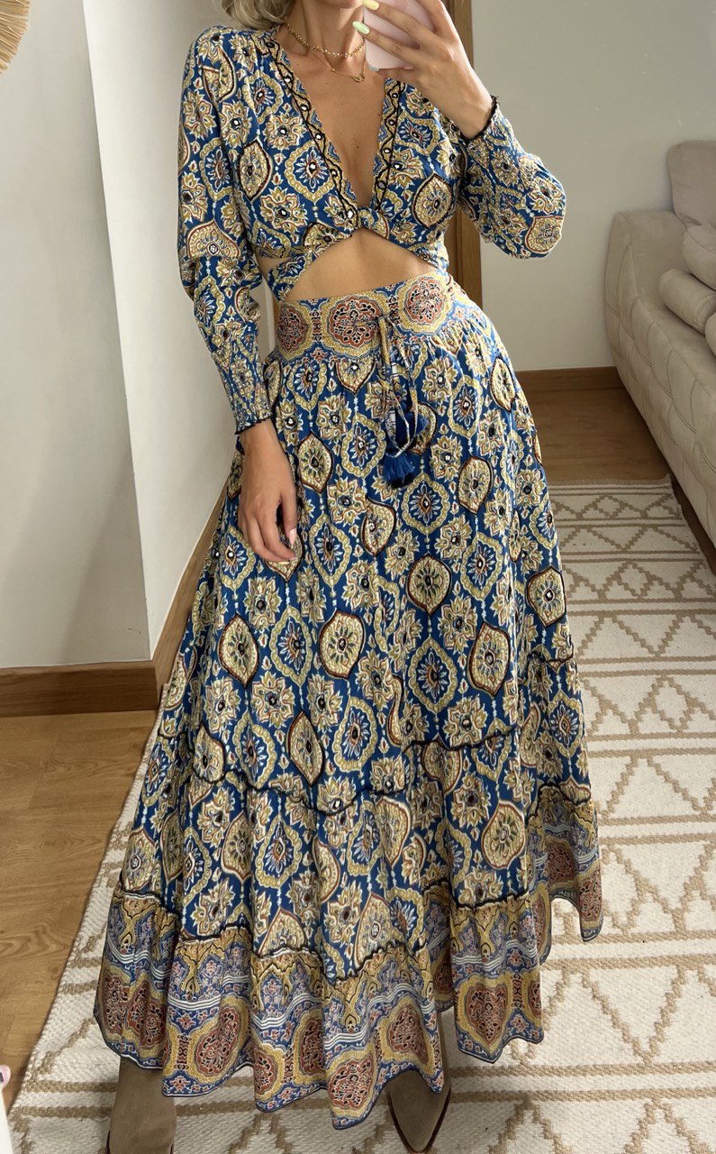 Two Pieces Bohemian dress