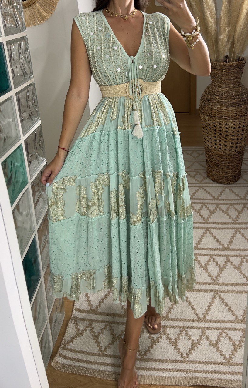 Marine Boho Dress