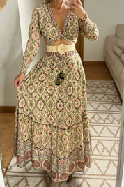 Two Pieces Bohemian dress