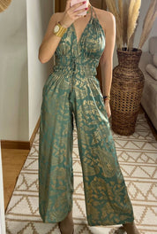 Natural Silk Jumpsuit & Kimono