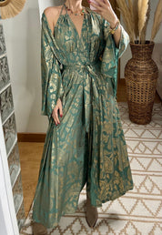 Natural Silk Jumpsuit & Kimono
