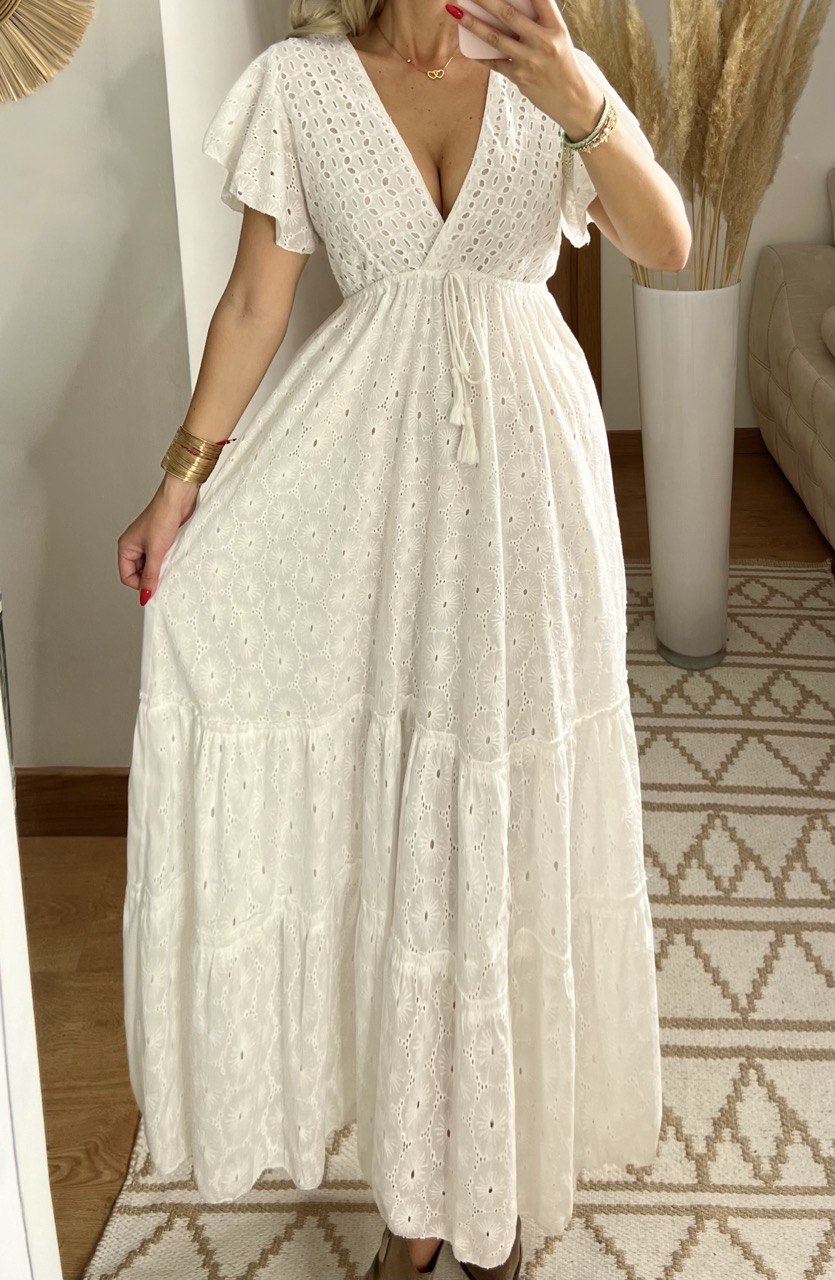 Brocade Maxi Dress